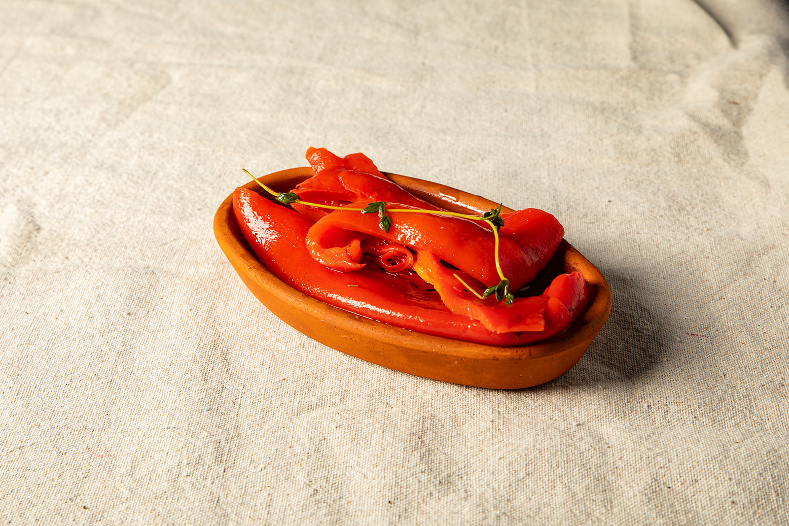 Roasted Peppers with Thyme